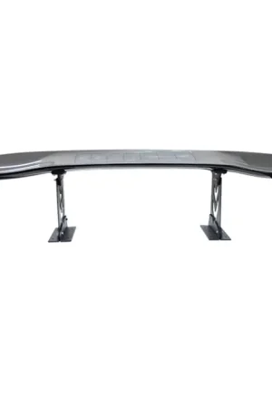 High Quality NRG Carbon Fiber Spoiler - Universal (59in.) NRG Logo Large End Plates