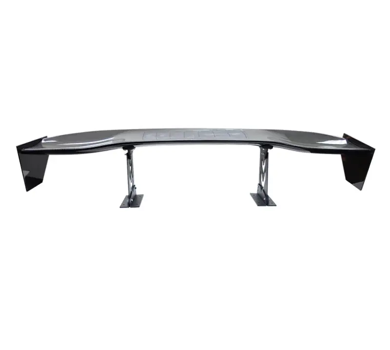 High Quality NRG Carbon Fiber Spoiler - Universal (59in.) NRG Logo Large End Plates