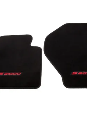 NRG Floor Mats - Honda S2000 (S2000 Logo) - 2pc. Weekend Sale