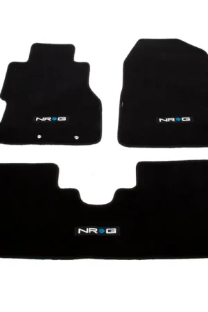 Best Choice NRG Floor Mats - 02-03 Honda Civic Si 3DR Coupe (NRG Logo) - 3pc.