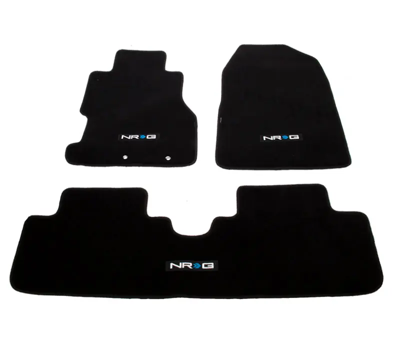 Best Choice NRG Floor Mats - 02-03 Honda Civic Si 3DR Coupe (NRG Logo) - 3pc.