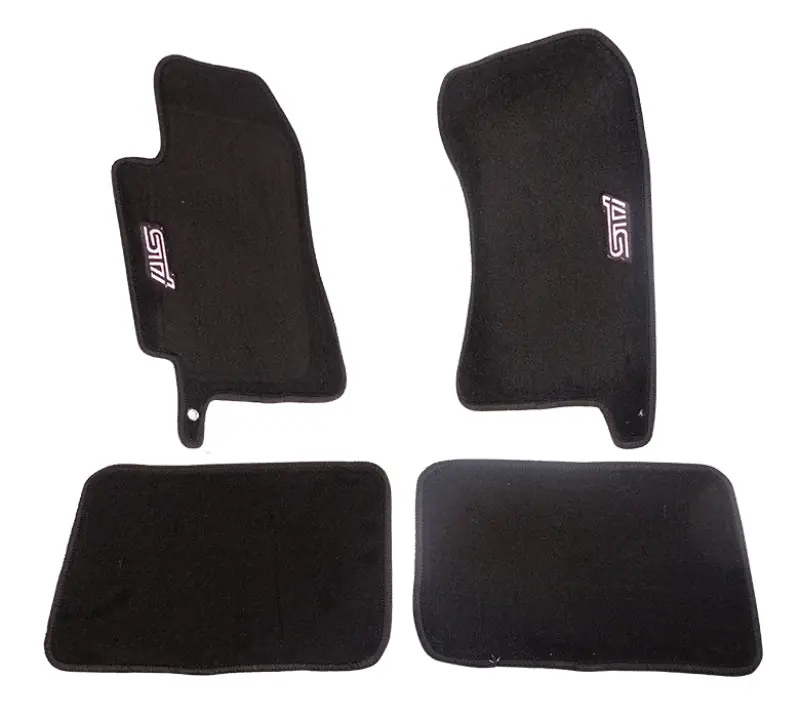 NRG Floor Mats - 04-07 Subaru WRX STI (STi Logo) - 4pc. In Demand