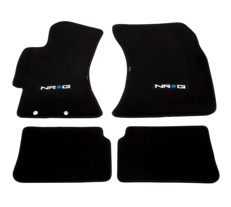 NRG Floor Mats - 2009-2011 Subaru Impreza WRX/STi (NRG Logo) - 4pc. Buy Online