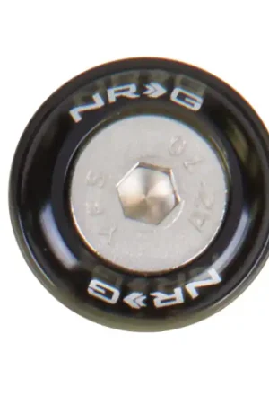 Modern NRG Fender Washer Kit w/Rivets For Metal (Black) - Set of 10