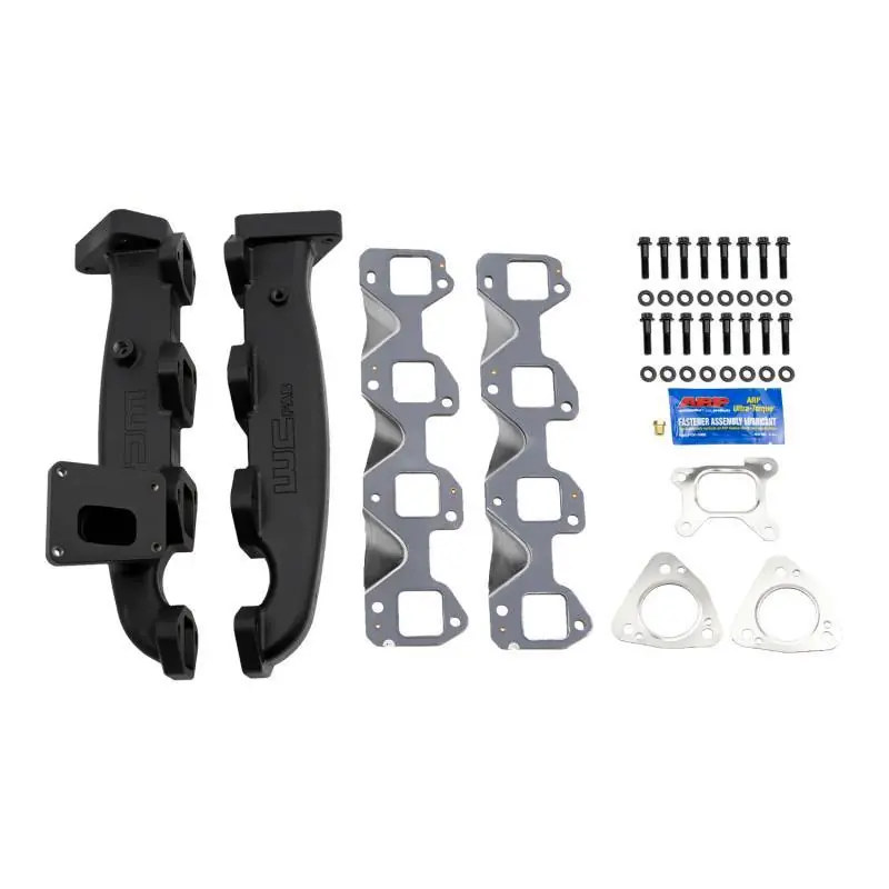 Price Cut Wehrli 17-24 L5P Duramax Billet Exhaust Manifold Kit w/ Gaskets and ARP Hardware
