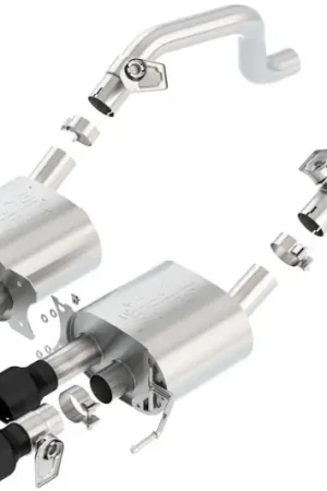 Fan Favorite Borla 14-18 C7 Corvette Stingray Axle-Back ATAK Exhaust 2.75in To Muffler Dual 2.75in Out 4.25in Tip