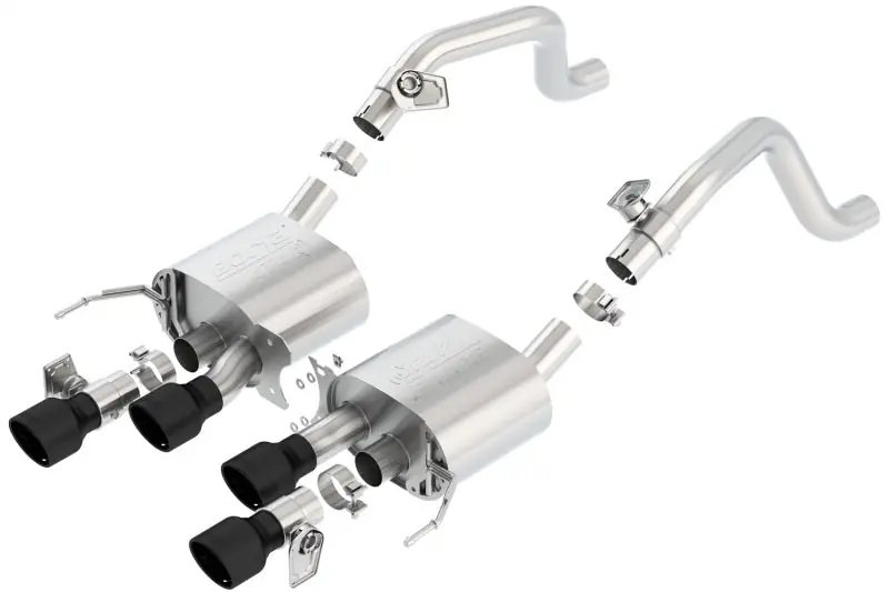 Fan Favorite Borla 14-18 C7 Corvette Stingray Axle-Back ATAK Exhaust 2.75in To Muffler Dual 2.75in Out 4.25in Tip