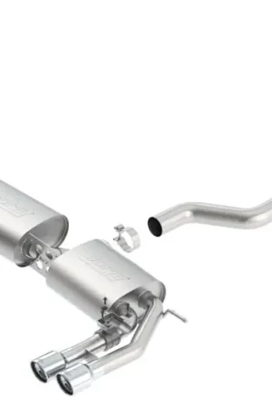 Borla 13-15 Audi S3 S-Type Dual Round Rolled Catback Exhaust Top Pick