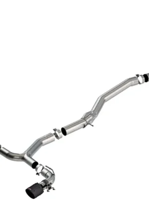 Bargain Borla 2020 Toyota Supra GR 3.0L I6 3in ATAK Catback Exhaust - Carbon Fiber Tips