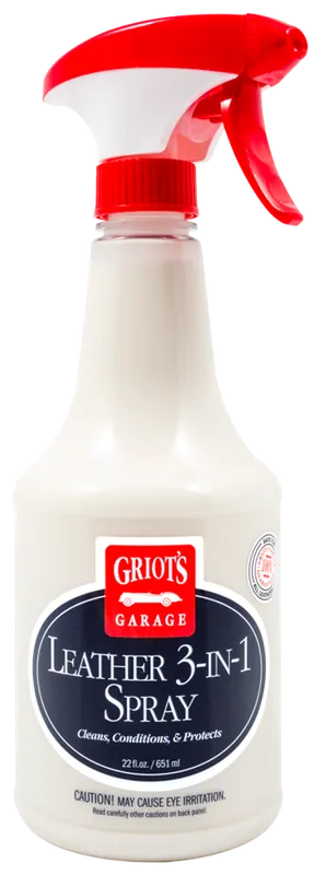 Griots Garage Leather 3-in-1 Spray - 22oz Discount
