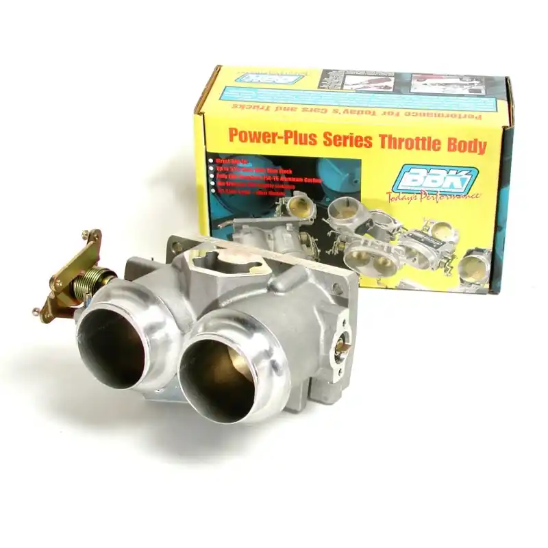 BBK 87-96 Ford F Series Truck RV 302 351 Twin 61mm Throttle Body BBK Power Plus Series Original