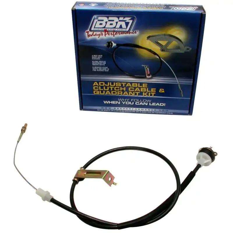 Trending BBK 96-04 Mustang Adjustable Clutch Cable - Replacement