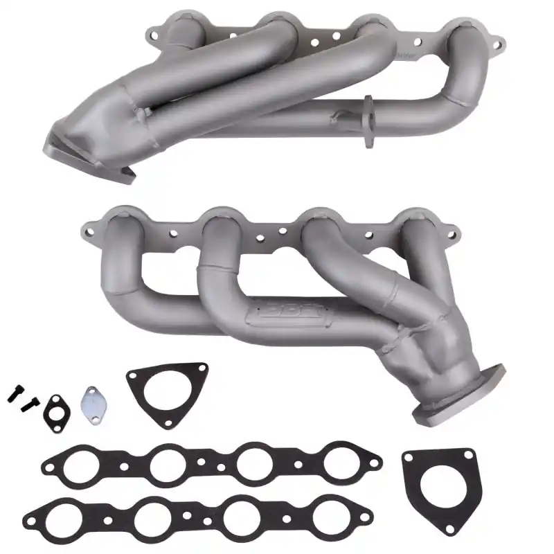 Time-Limited BBK 99-04 GM Truck SUV 6.0 Shorty Tuned Length Exhaust Headers - 1-3/4 Titanium Ceramic