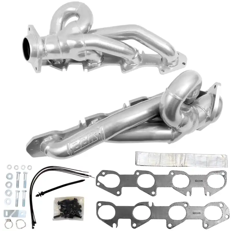 BBK 19-23 Dodge Ram 1500 5.7L (Ex. MegaCab) Shorty Tuned Exhaust Headers - 1-3/4in Silver Ceramic Next Day Delivery