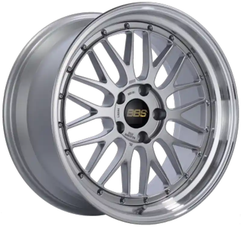 Get Yours BBS LM 20x10.5 5x112 ET15 Diamond Silver Wheel 80mm PFS/Clip Required