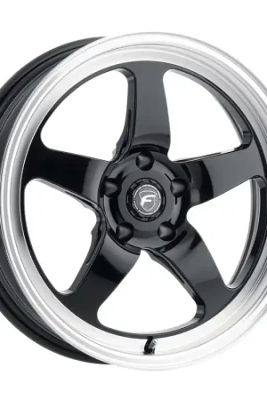 Forgestar D5 Beadlock 17x10 / 5x115 BP / ET00 / 5.5in BS Gloss Black Wheel Final Sale