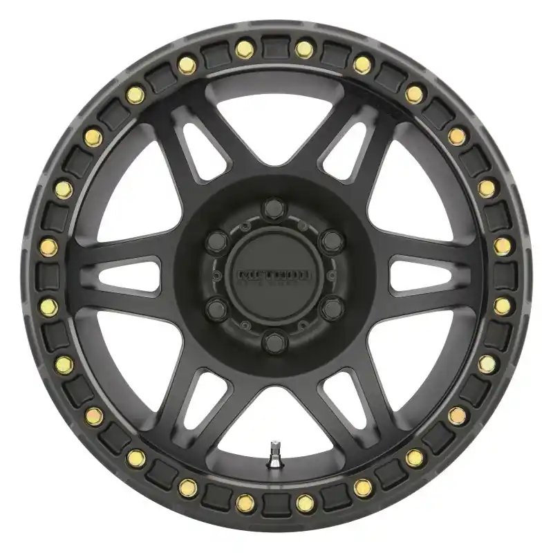 Method MR106 Beadlock 17x9 -44mm Offset 6x5.5 108mm CB Matte Black w/BH-H24125 Wheel New Arrival