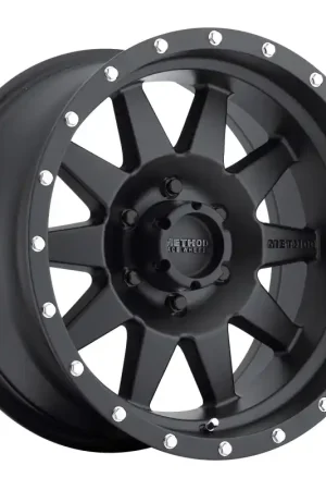 Order Now Method MR301 The Standard 15x7 -6mm Offset 6x5.5 108mm CB Matte Black Wheel