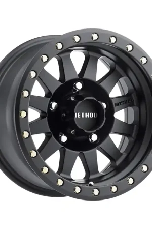 Method MR304 Double Standard 15x8 -24mm Offset 5x5.5 108mm CB Matte Black Wheel Low Price