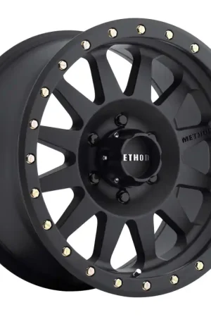 High Quality Method MR304 Double Standard 16x8 0mm Offset 6x5.5 108mm CB Matte Black Wheel