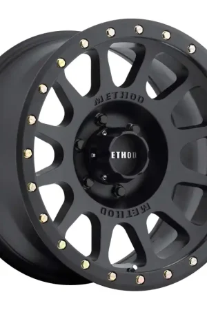 Method MR305 NV 20x10 -18mm Offset 6x5.5 108mm CB Matte Black Wheel Popular