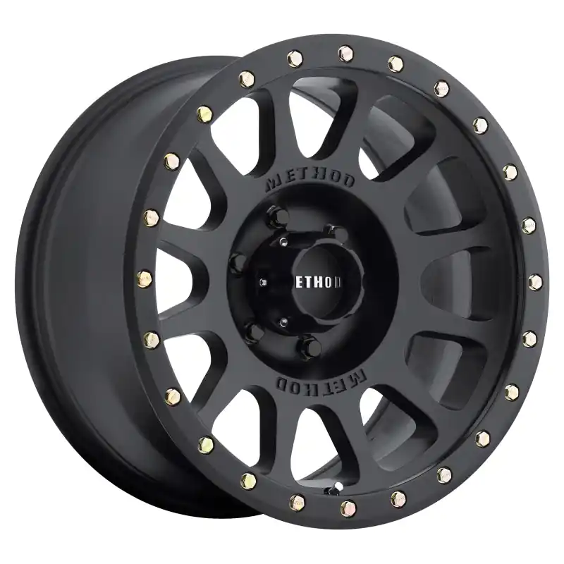 Method MR305 NV 20x10 -18mm Offset 6x5.5 108mm CB Matte Black Wheel Popular