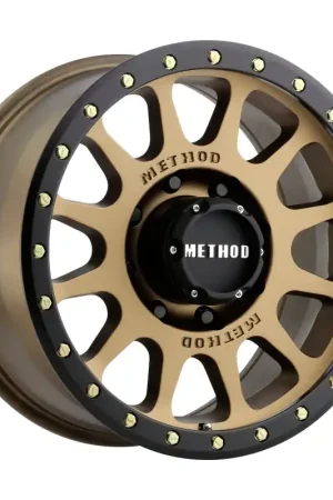 Method MR305 NV 20x9 +18mm Offset 8x6.5 130.81mm CB Method Bronze/Black Street Loc Wheel Save Now