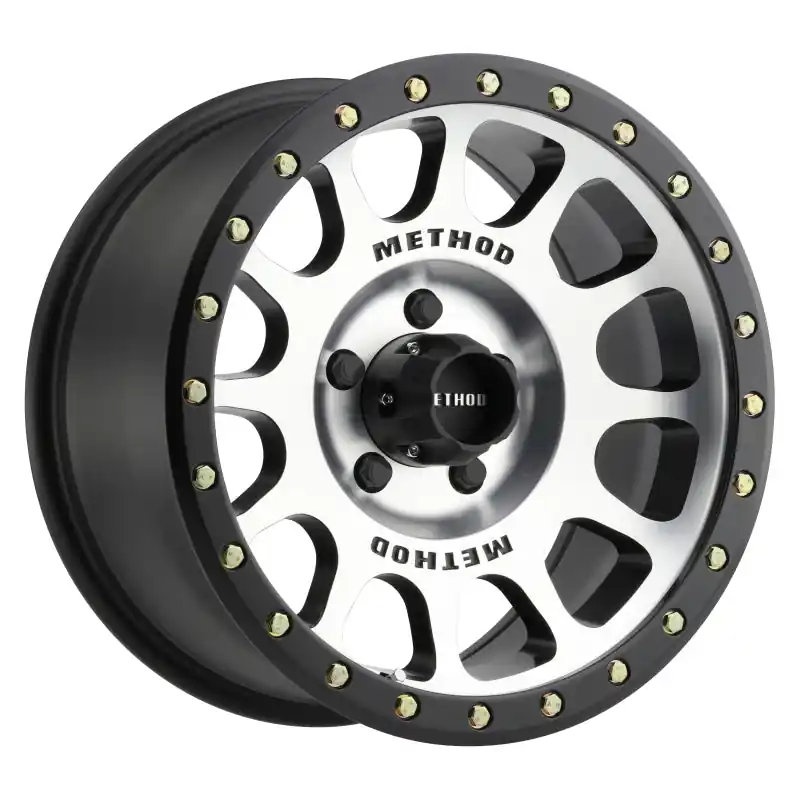 Discount Method MR305 NV 17x8.5 0mm Offset 5x5.5 108mm CB Machined/Black Street Loc Wheel