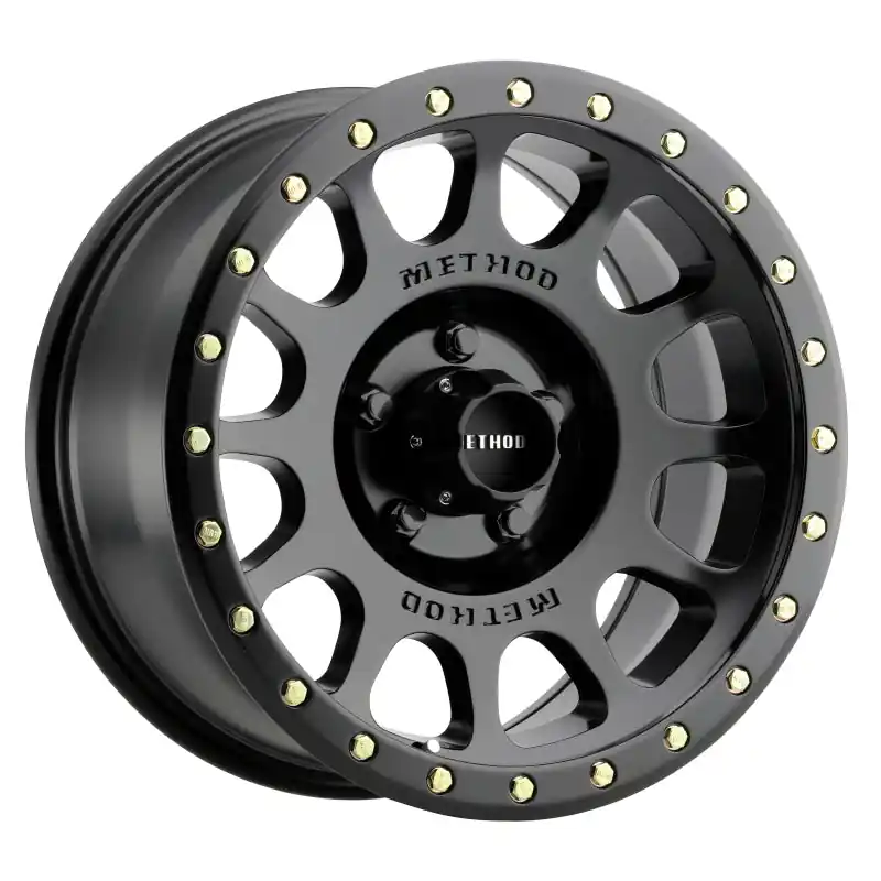 Method MR305 NV 18x9 +18mm Offset 5x5.5 108mm CB Matte Black Wheel Warranty Included