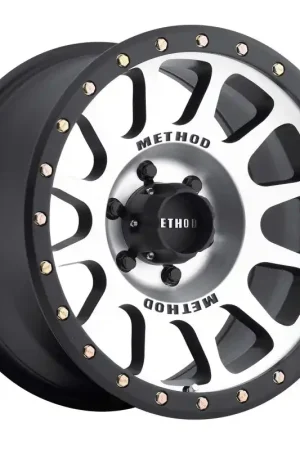 Price Cut Method MR305 NV 18x9 0mm Offset 6x5.5 108mm CB Machined/Black Street Loc Wheel