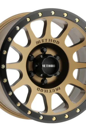 Method MR305 NV 18x9 +18mm Offset 6x5.5 108mm CB Method Bronze/Black Street Loc Wheel Best Price