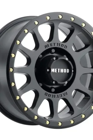 Method MR305 NV 18x9 +18mm Offset 8x170 130.81mm CB Matte Black Wheel Limited Edition
