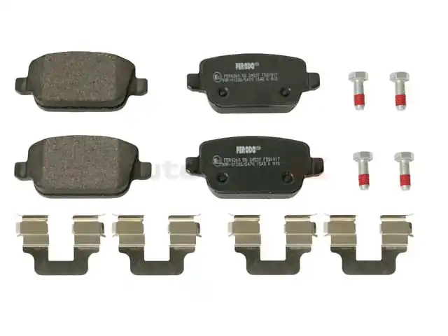Ferodo 30671576, FDB1917 Brake Pad Set; Rear - Volvo Time-Limited