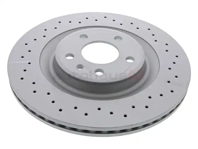 New Release Zimmermann Sport Z X-Drilled 4H0615601Q, 100335852 Disc Brake Rotor; Rear - Audi, Porsche