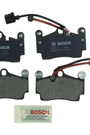 Bosch QuietCast BP978 Brake Pad Set; Rear; OE Supplier Compound - Audi, Porsche, VW Holiday Sale