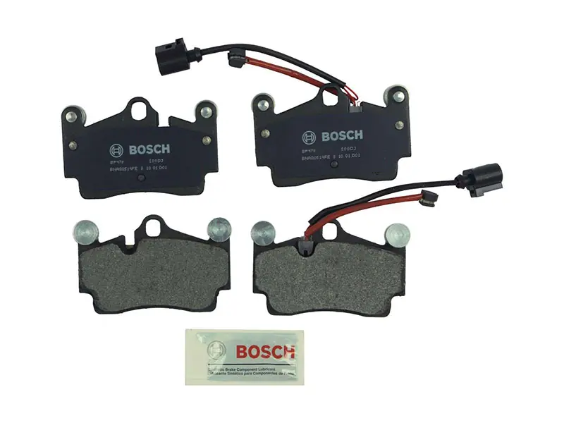Bosch QuietCast BP978 Brake Pad Set; Rear; OE Supplier Compound - Audi, Porsche, VW Holiday Sale