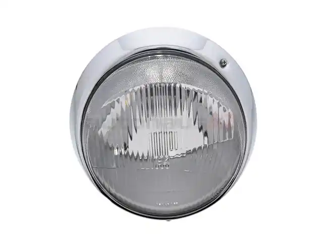 Hot Picks Automotive Lighting 91163111300, LPP990 Headlight Assembly; Assembly without Bulbs; Chrome; H4 European - Porsche