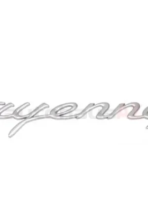 Big Sale Genuine Porsche 955559037014W9 Emblem; Aluminum Satin - Porsche