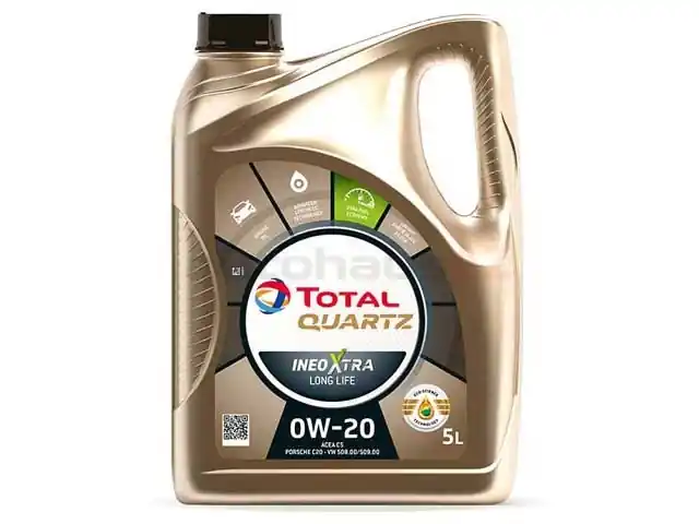 Crafted Total Quartz INEO Long Life 216189, 206764 Engine Oil; 0W-20 Synthetic; 5 Liter - Audi, Porsche, VW