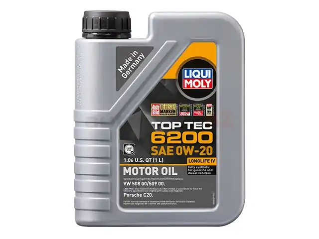 Instant Buy Liqui Moly Top Tec 6200 20236 Engine Oil; 0W-20 Synthetic; 1 Liter - Audi, Porsche, VW