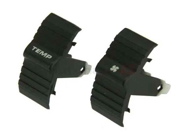 Deal URO Parts 997653100KIT HVAC Push Button Set; Includes New Replacement Temp and Fan Control Switch Covers - Porsche
