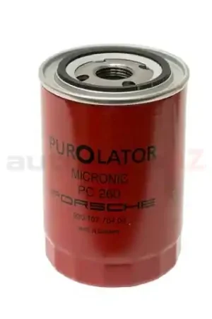 Special Offer Genuine Porsche PO-93010776403 Oil Filter; Classic Red; Purolator PC260 - Porsche