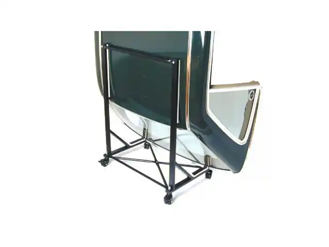 URO Parts TC107BLACK Hard Top Carrier Rack Stand Storage Cart + Cover - Chevrolet, Mazda, Porsche Special Offer