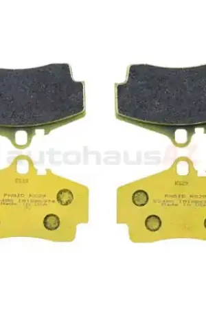 Pagid Racing 995541937, 240629 Brake Pad Set; Rear - Porsche Hot Picks