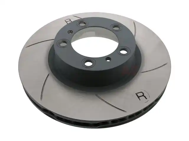 Sebro Slotted & Coated 99735140201, 909342C Disc Brake Rotor; Front Right - Porsche Worldwide Shipping