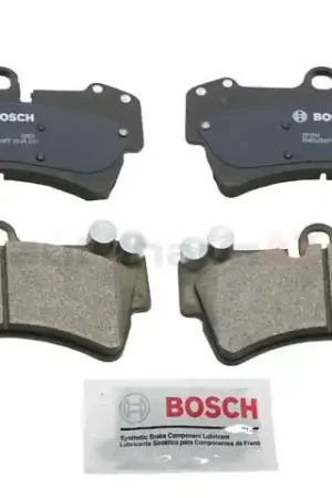 Bosch QuietCast BP1014 Brake Pad Set; Front; OE Supplier Compound - Audi, Porsche, VW Cheap