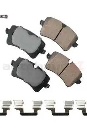Fan Favorite Akebono Euro 9A769845100, EUR1547A Brake Pad Set; Rear - Porsche