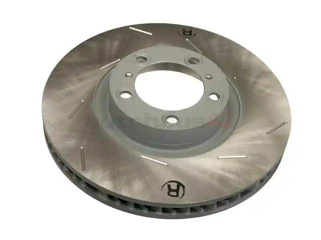 Don’t Miss Out Sebro Coated 298615302B, 205866C Disc Brake Rotor; Front Right; Directional - Porsche