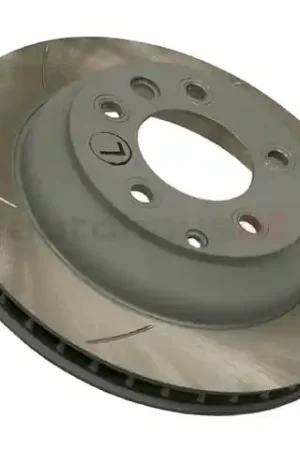 Sebro Slotted & Coated 95535240131, 909354CLRSET Disc Brake Rotor; Rear, (330 X 28 mm) - Porsche Special Offer