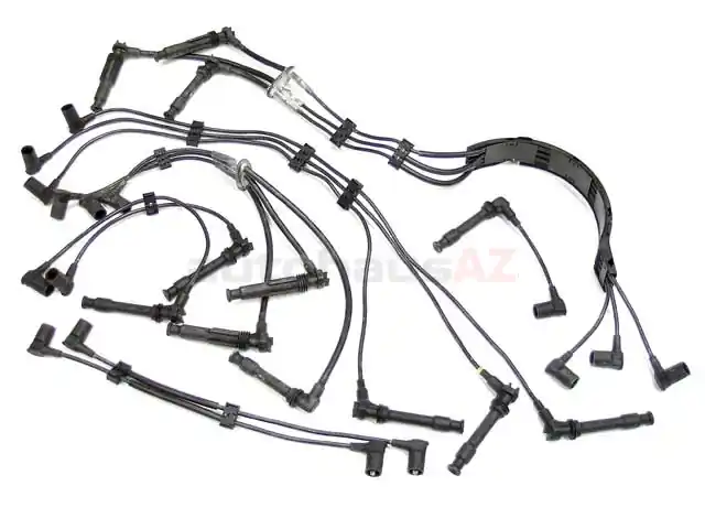 Beru 96460905000, ZE751 Spark Plug Wire Set; OE Type with Coil Wire - Porsche Budget